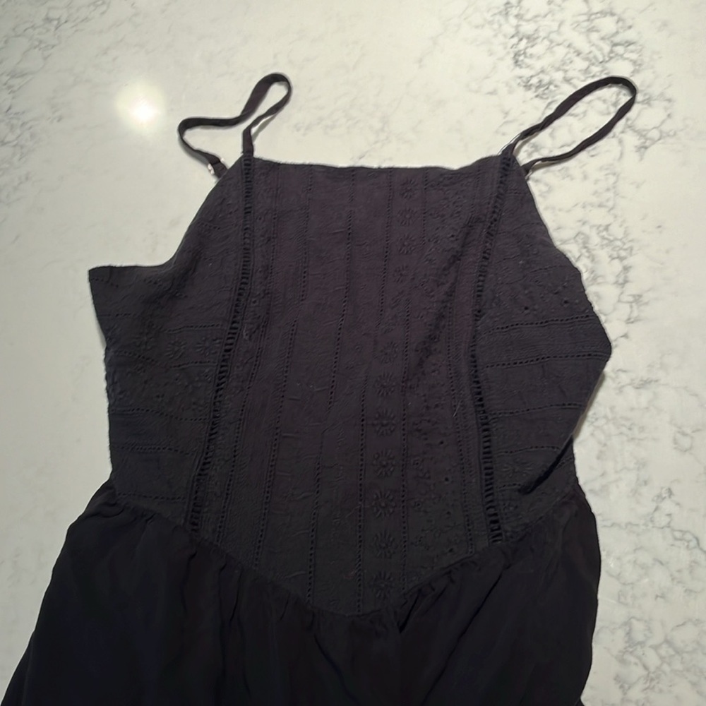 Wild Fable Women's Dress Crochet Halter Adjustable Tiered Medium - Picture 8 of 10